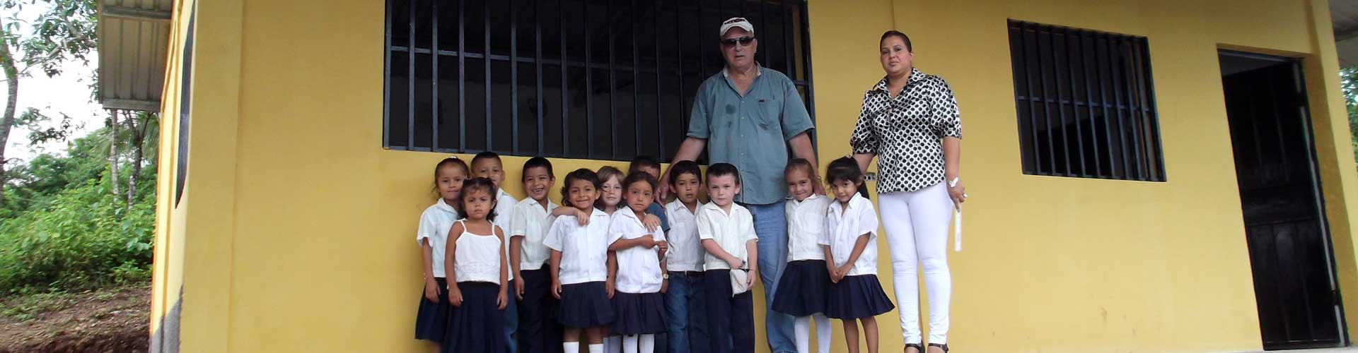 Outside with Students